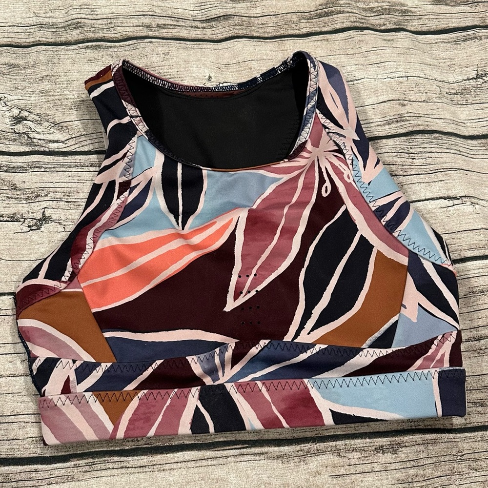 Sweaty Betty Multi-Colored High Impact Sports Bra Size Small